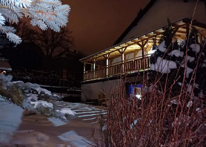 Izerka Balia Jacuzzi Sauna Billard Semesterbostad Świeradów-Zdrój